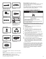 Preview for 3 page of Whirlpool WED7990XU Installation Instructions Manual