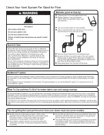 Предварительный просмотр 4 страницы Whirlpool WED8000DW Use And Care Manual