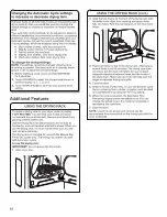 Предварительный просмотр 12 страницы Whirlpool WED8000DW Use And Care Manual