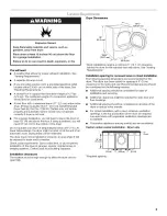 Предварительный просмотр 5 страницы Whirlpool WED8300SB - Duet Sport Electric Dryer Use & Care Manual