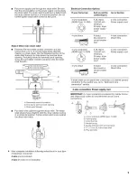 Предварительный просмотр 9 страницы Whirlpool WED8300SB - Duet Sport Electric Dryer Use & Care Manual