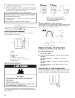 Предварительный просмотр 14 страницы Whirlpool WED8300SB - Duet Sport Electric Dryer Use & Care Manual