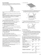 Предварительный просмотр 23 страницы Whirlpool WED8300SB - Duet Sport Electric Dryer Use & Care Manual