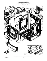 Preview for 3 page of Whirlpool WED8300SB1 Parts List