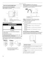 Предварительный просмотр 14 страницы Whirlpool WED8300SE - 27in Electric Dryer Use & Care Manual