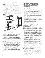 Preview for 6 page of Whirlpool WED8500DR Installation Instructions Manual