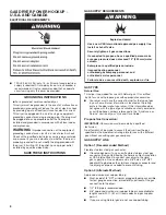 Preview for 8 page of Whirlpool WED8500DR Installation Instructions Manual