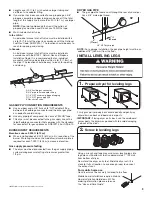 Preview for 9 page of Whirlpool WED8500DR Installation Instructions Manual