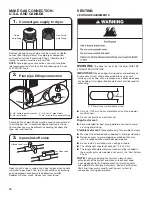 Preview for 16 page of Whirlpool WED8500DR Installation Instructions Manual