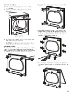 Preview for 41 page of Whirlpool WED8500DR Installation Instructions Manual