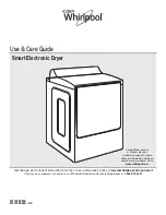 Whirlpool WED8700EC Use & Care Manual preview