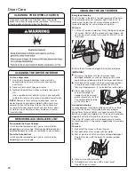 Preview for 18 page of Whirlpool WED8700EC Use & Care Manual