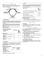 Preview for 5 page of Whirlpool  WED9051YW Use & Care Manual