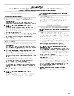 Предварительный просмотр 17 страницы Whirlpool  WED9051YW Use & Care Manual