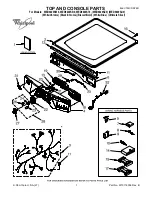 Whirlpool WED9400SB0 Parts List preview