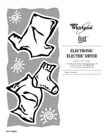 Whirlpool WED9400ST Use And Care Manual preview