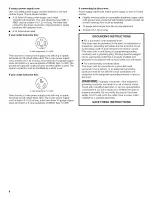 Preview for 8 page of Whirlpool WED9400ST Use And Care Manual