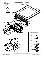 Preview for 1 page of Whirlpool WED9500TU0 Parts List