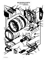 Preview for 5 page of Whirlpool WED9500TU0 Parts List