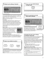 Предварительный просмотр 11 страницы Whirlpool WED96HEYW0 Use & Care Manual