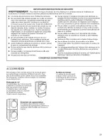 Предварительный просмотр 21 страницы Whirlpool WED96HEYW0 Use & Care Manual