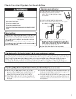 Предварительный просмотр 5 страницы Whirlpool WED97HEDW Use & Care Manual