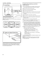 Предварительный просмотр 18 страницы Whirlpool WED97HEXL0 Installation Instructions Manual