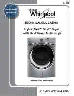 Whirlpool WED99HEDC0 Technical Education preview