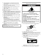 Preview for 16 page of Whirlpool WEG515S0FB Installation Instructions Manual