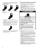 Preview for 28 page of Whirlpool WEG515S0FB Installation Instructions Manual