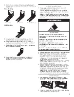 Preview for 9 page of Whirlpool WEG515S0FB0 Installation Instructions Manual