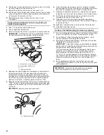 Preview for 42 page of Whirlpool WEG750H0HB Installation Instructions Manual