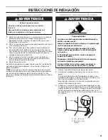 Preview for 55 page of Whirlpool WEG750H0HB Installation Instructions Manual