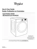 Whirlpool WEL98HEBU0 Use & Care Manual preview