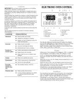 Preview for 8 page of Whirlpool WERE3000PB4 Use & Care Manual