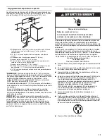 Preview for 11 page of Whirlpool WERP4120SS0 Installation Instructions Manual