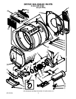 Preview for 5 page of Whirlpool WET3300SQ0 Parts List