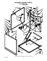 Preview for 11 page of Whirlpool WET3300SQ0 Parts List