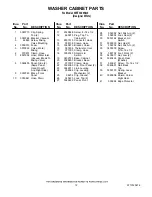 Preview for 12 page of Whirlpool WET3300SQ0 Parts List