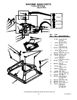 Preview for 14 page of Whirlpool WET3300SQ0 Parts List