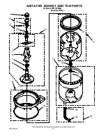 Preview for 15 page of Whirlpool WET3300SQ0 Parts List