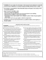 Preview for 3 page of Whirlpool WET3300XQ2 Use And Care Manual