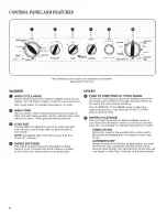 Preview for 6 page of Whirlpool WET3300XQ2 Use And Care Manual