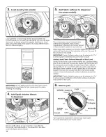 Preview for 10 page of Whirlpool WET3300XQ2 Use And Care Manual