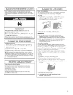 Preview for 15 page of Whirlpool WET3300XQ2 Use And Care Manual