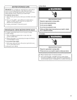 Preview for 17 page of Whirlpool WET3300XQ2 Use And Care Manual