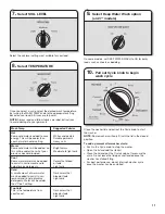 Preview for 11 page of Whirlpool WET4024EW Use And Care Manual