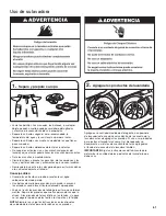 Preview for 61 page of Whirlpool WET4024EW0 Use And Care Manual