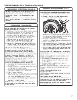 Preview for 67 page of Whirlpool WET4024HW Use And Care Manual