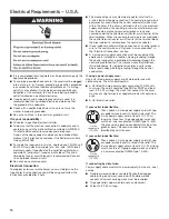 Preview for 10 page of Whirlpool WET4027EW1 Installation Instructions Manual